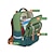 baratos Mochilas para Crianças e Adolescentes-Mochila ergonômica infantil à prova d'água com alça no peito, respirável e resistente à pressão, com vários compartimentos de grande capacidade, design elegante em cores contrastantes, adequada para ir à escola