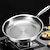 cheap Cooking Utensils-Stainless steel Hammered Pan Pro With Lid Multifunctional Ultra-Durable Scratch-Resistant Non Stick Frying Pans for Kitchen Cooking