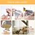 billige Event &amp; Party Supplies-310-delers sett med veker til søylelys – 1/3/6/8 tommers veker med 10 holdere og 100 etiketter, røykfri brenning, DIY-lyslagingsutstyr til hjemmebruk og hobbybruk