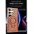 tanie Etui do telefonów Samsung-telefon Kılıf Na Samsung Galaxy S25 S24 S23 Ultra Plus Osłona tylna Z podpórką Magnetyczne Odporny na wstrząsy Retro TPU Skóra PU
