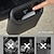 cheap Vehicle Service-Car Door Hanging Trash Bin Mini Car Garbage Can with Lid Multi-Functional Storage Box Seat Back Organizer Side Hanging Container for Vehicles