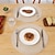 abordables Ustensiles et gadgets de cuisine-Lot de 6 sets de table ronds tissés, sets de table à manger antidérapants lavables de 15 pouces, sets de table de décoration intérieure durables pour la cuisine et la salle à manger