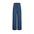 abordables Fondos-Pantalones de verano de talla grande para mujer, 100% algodón, informales, hasta el tobillo, cintura alta, color liso, cordón ajustable, pierna ancha, cómodos, de secado rápido, suaves, microelásticos, negros, blancos, azul marino oscuro, marrones, verano