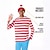 baratos Trajes Masculinos-Traje Cosplay Roupa Personagens de livros de histórias Casual for Homens Adulto Dia Das Bruxas Carnaval Espetáculo Vestir-se Educacionalmente Vestir-se para eventos escolares