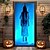 preiswerte Halloween Türabdeckungen-Halloween Türverkleidungen Tür Wandteppich Geist Türvorhang Deko Hintergrund Tür Banner für Haustür Bauernhaus Feiertag Party Innen Außen Deko Zubehör