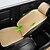 abordables Fundas de asiento para coche-1 juego de cojines esenciales de verano para asientos delanteros individuales con un diseño simple y versátil con material fresco. Son cómodos, transpirables y fáciles de instalar.