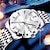 voordelige Quartz-horloges-De Nieuwe Rvs Band Grote Wijzerplaat Modieuze Heren Business Horloge Met Ipx7 Waterdichtheid Luminous Kalender En Dag Weergave Casual Quartz Horloge Eenvoudig En Veelzijdig Heren Sport Horloge