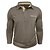 preiswerte Klassisches Poloshirt für Herren-Herren Golfshirt Golf Poloshirts Arbeit Lässig Revers Langarm Basic Modern Farbblock Tasche Knöpfe Frühling Herbst Normale Passform Aprikose Schwarz Marineblau Blau Armeegrün Dunkelblau Golfshirt