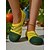 baratos Sapatilhas e Mocassins de mulher-sapatilhas femininas flyknit laranja – sapatos respiráveis e sem cadarço para o Halloween, festivais de outono e looks casuais do dia a dia