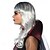 preiswerte Halloween Perücken-Vampirin Perücke für Halloween – Gruselige Frisur für Cosplay, Vampirkostüm, Party und Rollenspiel-Accessoires