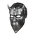 abordables Wearables y disfraces-Máscara de calavera de látex de Halloween para adultos, tocado de disfraz espeluznante de cabeza completa, máscara de cosplay de terror para fiestas, representaciones teatrales o decoración de casas