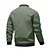ieftine Jachete casual-Bărbați Jachetă ușoară Sacou Vacanță Zilnic Buzunar Primăvară Toamnă Geometică Modă Clasic Guler de stand Regulat Negru Verde Militar Bej Jachete