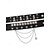 abordables Accessoires d&#039;Halloween-Bracelet unisexe en similicuir clouté avec tête de mort punk pour Halloween et chaînes – Bracelet gothique réglable pour soirée costumée, cosplay et concerts de rock