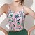 voordelige Sportbeha&#039;s en Tops-Dames Yogabeha Yoga Crop Tanktop Ondergoed / Onderkleding Sneldrogend Medium ondersteuning Ademend Gewatteerd Blote rug Opdrukken Sport Sportkleding Zwart Blozend Roze Sportschool Sportschoenen