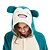 economico Costume da Animale-Pigiama Kigurumi Costume di fantasia Pigiami e camicie da notte Fantasia animale Mostri Cartone animato Caldo Costume Divertente Comodo Adulti Unisex Uomini e Donne Natale Halloween Carnevale Feste