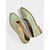 abordables Ballerines femme-Chaussures plates en similicuir marron à motif crocodile pour femmes - Mocassins confortables à bout rond pour les tenues décontractées, le bureau et les déplacements quotidiens