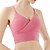 cheap Sports Bras &amp; Vests-Women&#039;s Workout Tank Tops Sports Bra Underwear Medium Support Breathable Wireless Padded Solid / Plain Color Sport Activewear Black Pink Gym Fitness Yoga