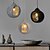 baratos Luzes da ilha-Lustre de metal pendente de estilo moderno, abajur com personalidade criativa, luminárias de decoração para quarto e sala de estar