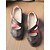 ieftine Pantofi Joși de Damă-Pantofi Mary Jane casual din piele naturală, lucrați manual pentru femei – stil vintage confortabil cu cusături contrastante, ideali pentru purtare zilnică, cumpărături și plimbări în aer liber