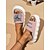 preiswerte Damenslipper &amp; Flip-Flops-Damen-Hausschuhe mit Katzenpfotenmotiv – weiche Hausschuhe mit offener Zehenpartie und Schaumstoffsohle, ideal für das Leben im Studentenwohnheim, zum Entspannen zu Hause und für gemütliche Abende