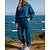 preiswerte Trainingsanzüge-Damen Trainingsanzug Jogginghose Athleisure Herbst Langarm Fitnessstudio Training Laufen Sportbekleidung Sportkleidung Einfarbig Schwarz Weiß Rot