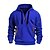 voordelige Bovenkanten-Voor heren Sporthoodie Lange mouw Capuchon Kleding Bovenlichaam Buiten Zacht Polyester Donker Grijs Zwart Wit Tennis Golf Hardlopen