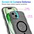 billige iPhone-etuier-telefon Etui Til iPhone 17 Pro Max 17 Air 16 15 Pro Max Plus Bakdeksel Magnetisk adsorpsjonsveske Gjennomsiktig Magnetisk Støtte trådløs lading TPU