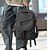 preiswerte College-Rucksäcke-grauer Unisex-Utility-Rucksack – wasserfeste Schul- und Reisetasche mit Schnallenriemen und mehreren Aufbewahrungstaschen