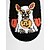preiswerte Für Frauen-Unisex-Fleece-Hausschuhe mit Halloween-Hundestickerei – gemütliche Hausschuhe mit Kürbis-Design für Damen und Herren