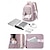 voordelige Kinderen en Tiener Rugzakken-Voor heren Dames rugzak Schooltas Schoolrugzak boekentas School Dagelijks Effen Kleur Oxfordstof Nylon Grote capaciteit waterdicht Lichtgewicht Hanger Rits Zwart Blozend Roze Paars