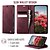 voordelige iPhone-hoesjes-telefoon hoesje Voor iPhone 16 Pro Max Plus iPhone 15 14 Pro Max Plus iPhone 13 12 Pro Max Mini Wallet Card Case met standaard Magnetisch Kaartsleuf Retro TPU PU-nahka