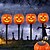 tanie Oświetlenie rekwizytów na Halloween-solar przenośne dekoracyjne światło krajobrazowe wodoodporne światło podłogowe wtyczka świąteczna atmosfera imprezy oświetlenie dziedzińca dynia trawnik światło wiszące led oświetlenie dziedzińca