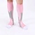 voordelige Persoonlijke Verzorging &amp; Gezondheid-3 paar comfortabele en ademende compressiesokken nylon compressiesokken voor dames, lente zomer hardloopkuitsokken, elastische lange tube sportsokken voor yoga en fitness