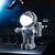 1pc mini astronaute lumière de lecture ajustable USB protection des yeux avec interrupteur lumière de clavier astronaute lumière LED de remplissage dortoir bureau portable lumière de nuit pour abordables Lumières de nuit bébé et enfants-1pc mini astronaute lumière de lecture ajustable USB protection des yeux avec interrupteur lumière de clavier astronaute lumière LED de remplissage dortoir bureau portable lumière de nuit pour