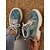 baratos Botas de combate-Botas de trabalho femininas de lona tie-dye com sola grossa – botas casuais com cadarço para atividades ao ar livre, como festivais de colheita, trabalho na fazenda e passeios de outono
