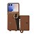 preiswerte Samsung-Handyhülle-Handy Hülle Handyhüllen Für Samsung Galaxy Z Flip 7 Z Flip 6 Z Flip 5 Z Flip 4 Rückseite mit Trageriemen Ständer Kartenfach Retro TPU PU-Leder