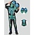 billige Drenge kostumer-Skelet Kranium Halloween Cosplay kostume Et Stykke Børne Drenge Pige Halloween Karneval Mardi Gras Halloween Maskerade Nemme Halloween kostumer Klæd dig ud