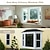 abordables Pegatinas de pared-Película para ventanas reflectante, anti-UV, bloqueador solar y de privacidad, adhesivo para vidrio con aislamiento térmico, tinte de espejo unidireccional, parasol no transparente anti-mirones, 60 x