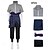 halpa Anime-asut-Cosplay Ninja Sasuke Uchiha Anime Cosplay-Asut Asut Cosplay-puvut Halloween Karnevaali Suoritus Juhla Näyttämö Toppi Housut Käyttötarkoitus Miesten Aikuiset