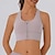cheap Sports Bras &amp; Vests-Women&#039;s Sports Bra Underwear High Supports Breathable Wireless Padded Solid / Plain Color Sport Activewear Black Blue Gym Fitness Yoga