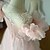 abordables Robes à Fleurs pour Filles-Robe de Demoiselle d&#039;Honneur Fille Fille Robe de première communion Robe de Soirée Mariage Soirée Princesse Doux Noël Carnaval Froncé Couleur Unie Sans bretelles Col Rond Blanche Rose Claire 4 ans et