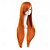 preiswerte Filmcharakter Perücken-Kim Possible Anime Cosplay Langhaarperücke mit seitlichem Pony, orange, vielseitiges Kopfstück