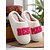 cheap Women&#039;s Slippers &amp; Flip-Flops-Women&#039;s Pink &quot;Best Mama&quot; Fleece Slippers – Soft Cozy Indoor House Shoes for Moms, Gifts and Everyday Comfort