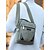 ieftine Genți de Băieți-Geantă de umăr crossbody din pânză rezistentă la apă pentru bărbați, cu design rezistent la zgârieturi, stil vintage casual, pentru exterior, călătorii și utilizare zilnică