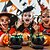 levne Halloween-řetězec světla vnitřní venkovní domácí čarodějnice kotel cukroví servírovací mísa domov &amp;zahradní dovolená &amp;sezónní dekorace