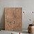 baratos Wabi Sabi-Pintura a óleo feita à mão em tela, arte de parede, decoração estilo wabi-sabi, abstrato simples para decoração de casa, moldura esticada, pintura pendurada/pintura enrolada sem moldura, não esticada