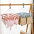 cheap Storage &amp; Organization-3PCS Rotating 32-Clips Plastic Drying Hanger, Foldable Space-Saving Clothes Rack for Socks, Underwear &amp; Small Items, Laundry Room Accessories for Bedroom, Bathroom, Closet &amp; Dorm