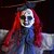 halpa Halloween-halloween-koristelu kuolema kallo iso roikkuva aave salainen huone kummitustalo baarikohtaus asettelu sähköinen induktio rekvisiitta riipus