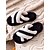 voordelige Damespantoffels &amp; slippers-Damespantoffels met imitatiebont en kruisband – zachte slippers voor binnen voor in de winter, in de slaapkamer en gezellige avonden thuis