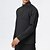 abordables Tee-shirts et chemises-Homme Sweat-shirt de sport manche longue Col montant Top Extérieur Séchage Rapide Respirant Polyester Noir Bleu Bleu de minuit Pêche Tennis Course